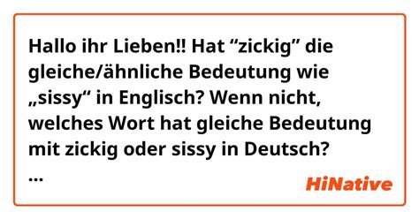 zickig auf englisch|zickig.